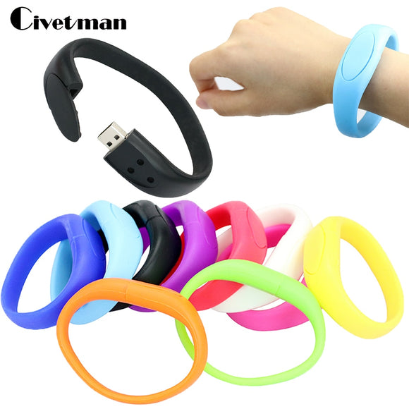 Round Silicone Wrist Bands