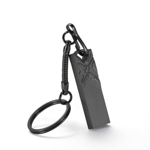 Metal Black USB 2.0 Flash Drive